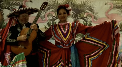 Mexicaanse dans voorstelling